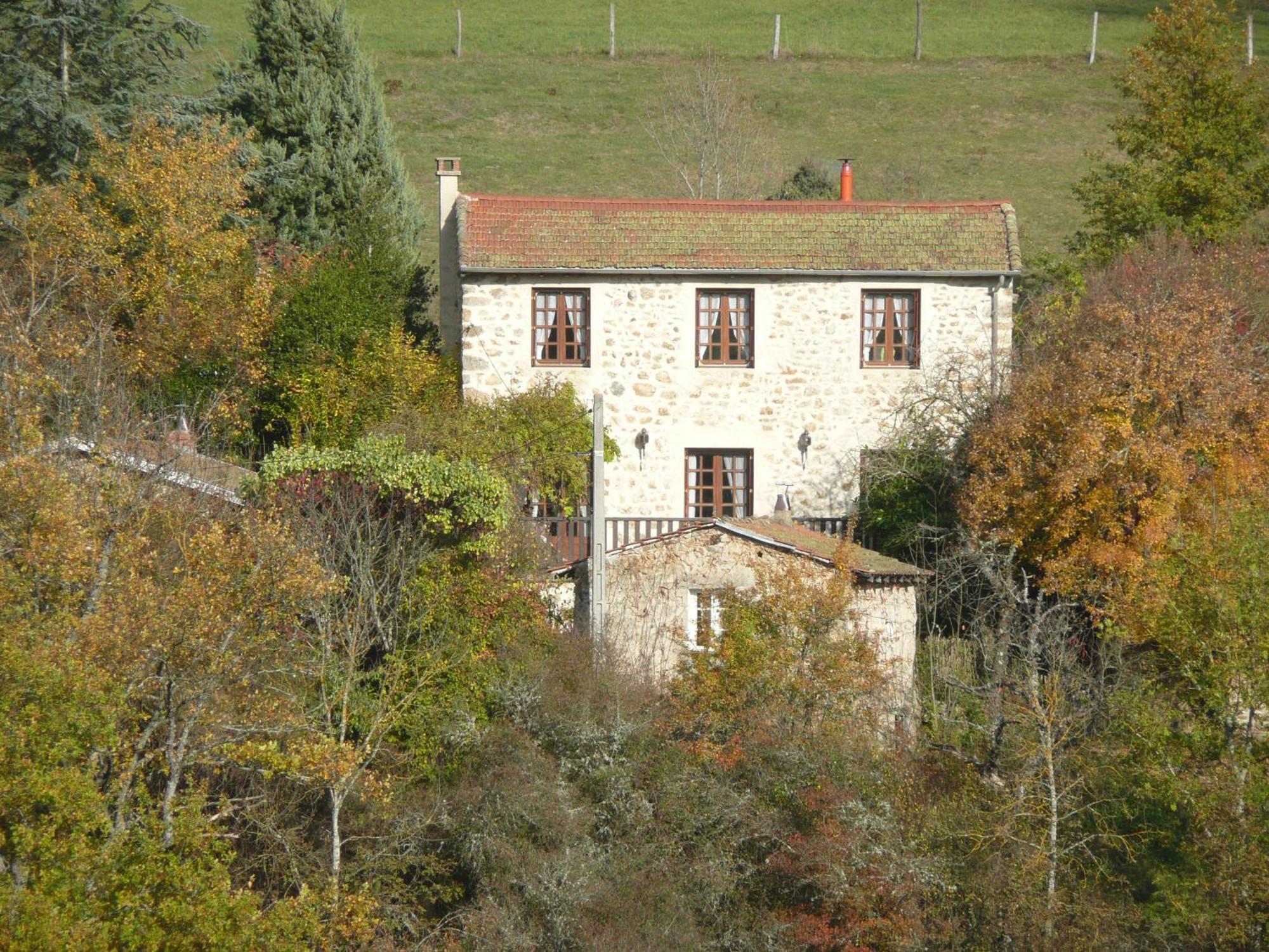 Gite La Grange De L'Effraie Villa Beauzac Buitenkant foto